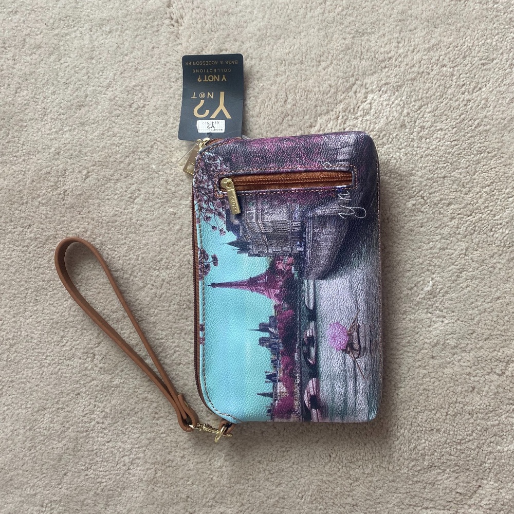 NWT Paris Wristlet